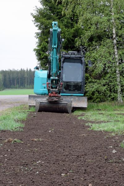 Backhoe Grading in Santa Rosa