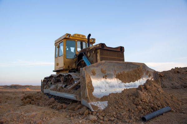 Bulldozer Land Grading in Santa Rosa