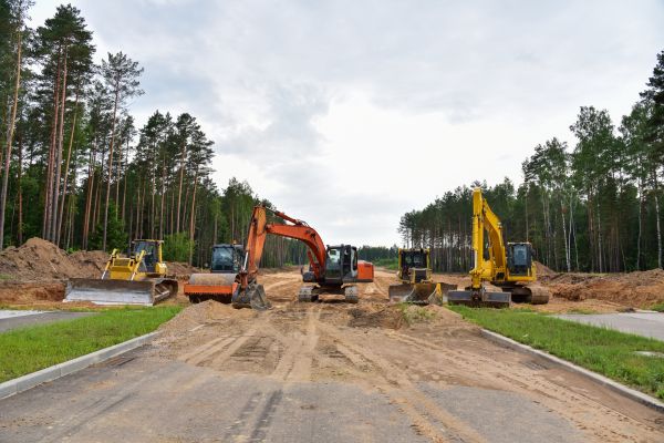 Road Trenching in Santa Rosa