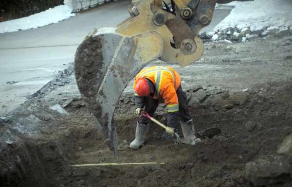 Drain Excavation in Santa Rosa