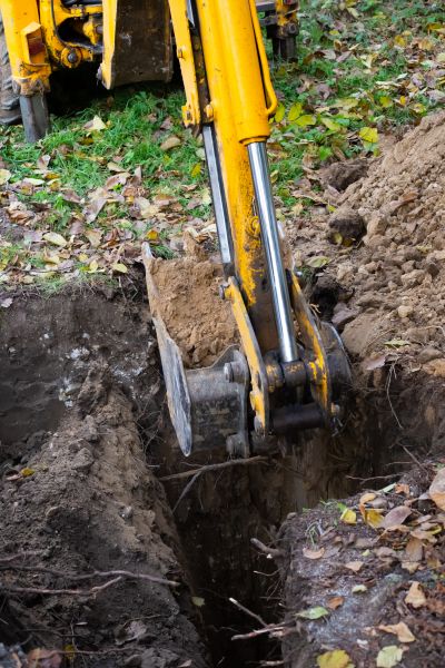 Sewer Tank Excavation in Santa Rosa