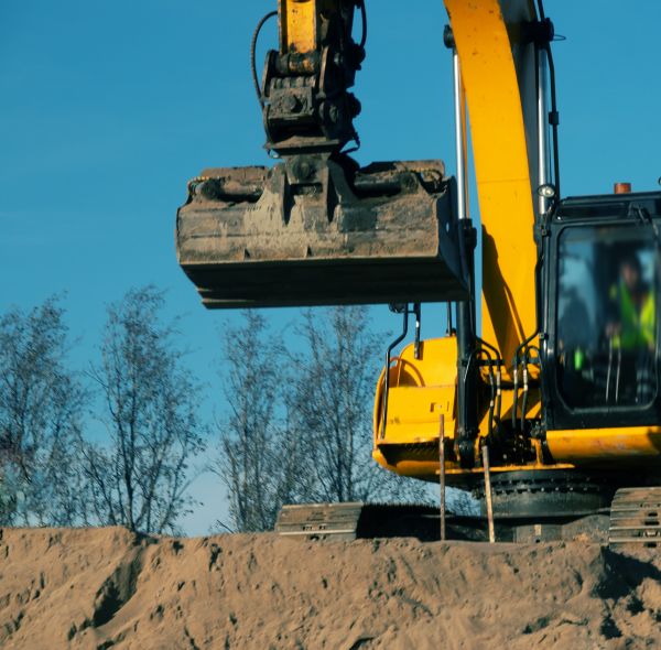Ditch Grading in Santa Rosa